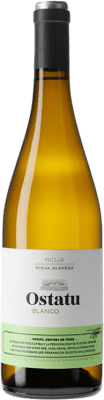 9,95 € Free Shipping | White wine Ostatu D.O.Ca. Rioja Spain Tempranillo Bottle 75 cl