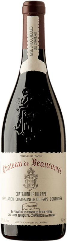 177,95 € Free Shipping | Red wine Château Beaucastel A.O.C. Châteauneuf-du-Pape France Syrah, Grenache, Mourvèdre Bottle 75 cl