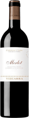 39,95 € Envío gratis | Vino Tinto Vizcarra I.G.P. Vino de la Tierra de Castilla y León Castilla y León España Merlot 75 cl