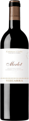 37,95 € Envío gratis | Vino tinto Vizcarra I.G.P. Vino de la Tierra de Castilla y León Castilla y León España Merlot Botella 75 cl