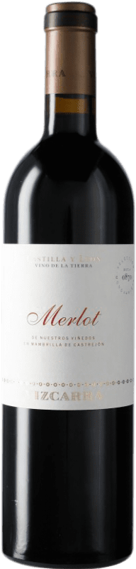28,95 € Free Shipping | Red wine Vizcarra I.G.P. Vino de la Tierra de Castilla y León Castilla y León Spain Merlot Bottle 75 cl