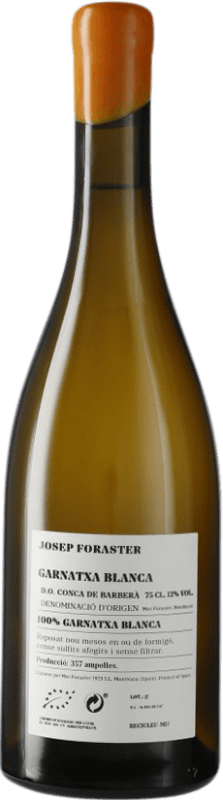 15,95 € Spedizione Gratuita | Vino Bianco Josep Foraster D.O. Conca de Barberà Catalogna Spagna Garnacha — Grenache Bottiglia 75 cl
