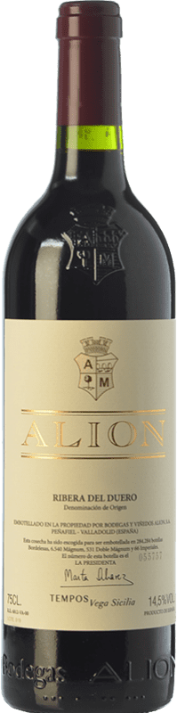 243,95 € Free Shipping | Red wine Alión Aged D.O. Ribera del Duero Castilla y León Spain Tempranillo Magnum Bottle 1,5 L