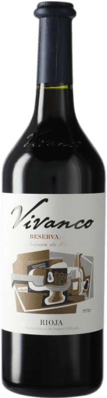 14,95 € Kostenloser Versand | Rotwein Vivanco Reserve D.O.Ca. Rioja Spanien Flasche 75 cl