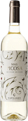 9,95 € Spedizione Gratuita | Vino bianco Celler de Capçanes Mas Picosa Blanc Ecològic D.O. Catalunya Catalogna Spagna Bottiglia 75 cl