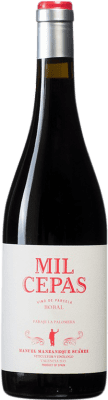 19,95 € Kostenloser Versand | Rotwein EA Vinos by Manzaneque Mil Cepas D.O. La Mancha Kastilien-La Mancha Spanien Bobal Flasche 75 cl