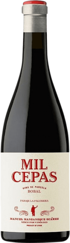 29,95 € Envoi gratuit | Vin Rouge EA Vinos by Manzaneque Mil Cepas Cepas Viejas — VV Vieilles Vignes D.O. La Mancha Castilla La Mancha Espagne Bobal Bouteille 75 cl