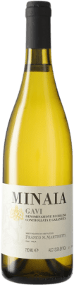 47,95 € Envío gratis | Vino Blanco Franco M. Martinetti Minaia Gavi D.O.C. Piedmont Piemonte Italia Cortese 75 cl