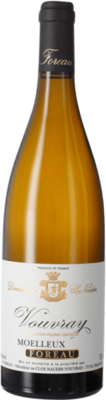 58,95 € 免费送货 | 白酒 Clos Naudin Moelleux A.O.C. Vouvray 卢瓦尔河 法国 Chenin White 瓶子 75 cl