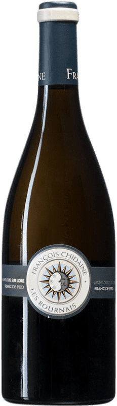 88,95 € Бесплатная доставка | Белое вино François Chidaine Montlouis Les Bournais Franc de Pied Sec A.O.C. Muscadet-Sèvre et Maine Луара Франция Chenin White бутылка 75 cl