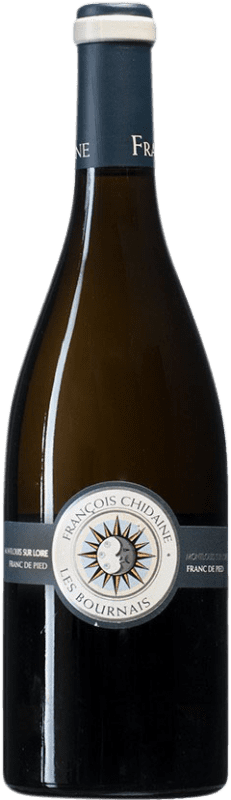 88,95 € Envio grátis | Vinho Branco François Chidaine Montlouis Les Bournais Franc de Pied Sec A.O.C. Muscadet-Sèvre et Maine Loire França Chenin Eco — Biológico Garrafa 75 cl