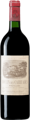 246,95 € Envío gratis | Vino tinto Barons de Rothschild Moulin des Carruades 1985 A.O.C. Bordeaux Burdeos Francia Merlot, Cabernet Sauvignon, Cabernet Franc, Petit Verdot Botella 75 cl