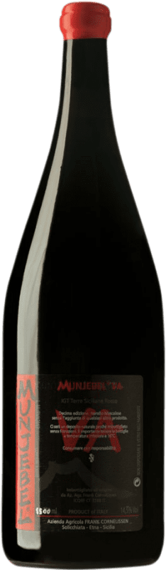 271,95 € Spedizione Gratuita | Vino Rosso Frank Cornelissen Munjebel 9VA I.G.T. Terre Siciliane Sicilia Italia Nerello Eco — Biologico Bottiglia Magnum 1,5 L