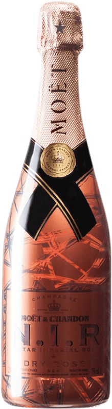 67,95 € Free Shipping | Rosé sparkling Moët & Chandon Nectar Impérial Rosé A.O.C. Champagne Champagne France Pinot Black, Chardonnay, Pinot Meunier Bottle 75 cl