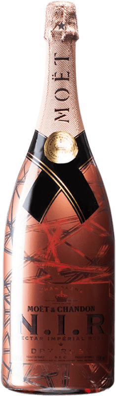 148,95 € Free Shipping | Rosé sparkling Moët & Chandon Nectar Impérial A.O.C. Champagne Champagne France Pinot Black, Chardonnay, Pinot Meunier Magnum Bottle 1,5 L