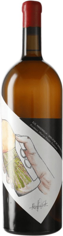 108,95 € Free Shipping | Fortified wine Sacristía AB Nº 6 D.O. Manzanilla-Sanlúcar de Barrameda Sanlucar de Barrameda Spain Palomino Fino Magnum Bottle 1,5 L