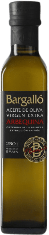 3,95 € Envio grátis | Azeite de Oliva Bargalló Virgen Extra Espanha Arbequina Garrafa Pequena 25 cl