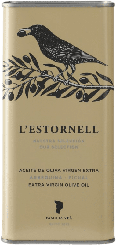 17,95 € Kostenloser Versand | Olivenöl L'Estornell Spanien Spezialdose 50 cl