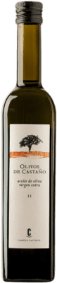 9,95 € Spedizione Gratuita | Olio d'Oliva Olivos de Castaño Virgen Extra Regione di Murcia Spagna Bottiglia Medium 50 cl