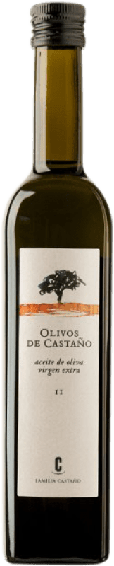 10,95 € Envio grátis | Azeite de Oliva Olivos de Castaño AOVE Virgem Extra Região de Múrcia Espanha Garrafa Medium 50 cl