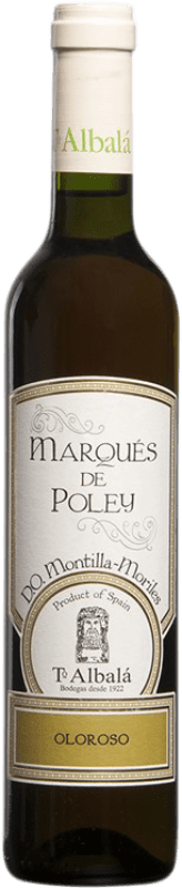 24,95 € Бесплатная доставка | Крепленое вино Toro Albalá Oloroso Marqués de Poley D.O. Montilla-Moriles Испания Pedro Ximénez бутылка Medium 50 cl