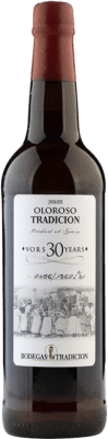 99,95 € Envío gratis | Vino Generoso Fortificado Tradición Oloroso VORS Very Old Rare Sherry — Muy Viejo y Exclusivo D.O. Jerez-Xérès-Sherry Andalucía España Palomino Fino Botella 75 cl