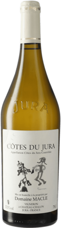67,95 € Envio grátis | Vinho branco Jean Macle Ouillé A.O.C. Côtes du Jura Jura França Chardonnay Garrafa 75 cl