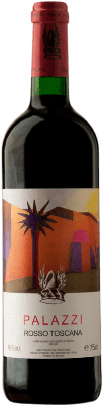 254,95 € 免费送货 | 红酒 Tenuta di Trinoro Palazzi I.G.T. Toscana 意大利 Merlot 瓶子 75 cl
