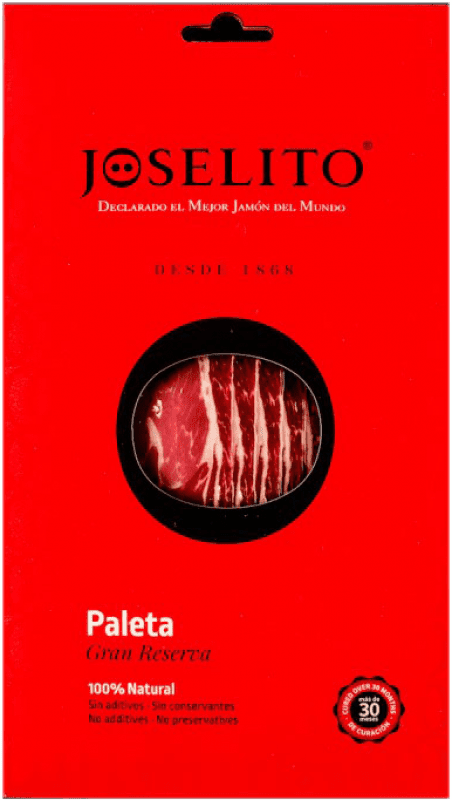 13,95 € Envio grátis | Jamones Joselito Paleta 100% Natural Grande Reserva Espanha