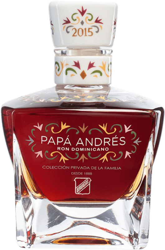 2 182,95 € 免费送货 | 朗姆酒 Brugal Papa Andrés 多明尼加共和国 瓶子 70 cl