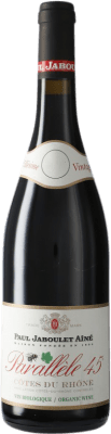 10,95 € Envio grátis | Vinho tinto Paul Jaboulet Aîné Parallèle 45 A.O.C. Côtes du Rhône França Syrah, Grenache Garrafa 75 cl