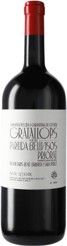 186,95 € Kostenloser Versand | Rotwein Sara i René Partida Bellvisos Gratallops D.O.Ca. Priorat Katalonien Spanien Magnum-Flasche 1,5 L