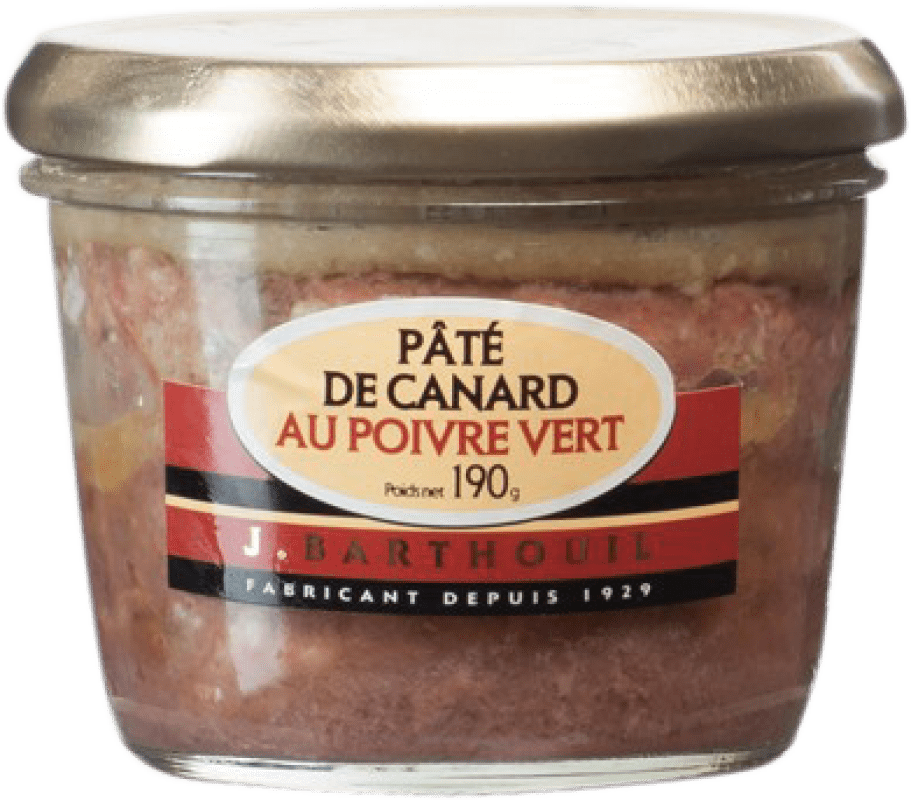 5,95 € Kostenloser Versand | Foie und Pasteten J. Barthouil Pâté au Poivre Vert Frankreich