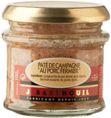 3,95 € Free Shipping | Foie Gras and Pâtés J. Barthouil Paté de Campagne au Porc Fermier France