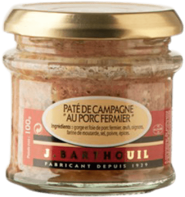 3,95 € Envio grátis | Foie y Patés J. Barthouil Paté de Campagne au Porc Fermier França