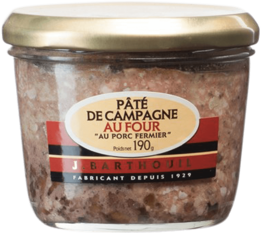 5,95 € Envoi gratuit | Foie et Patés J. Barthouil Pâté de Campagne au Porc France