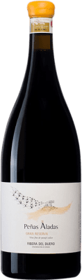 6 948,95 € 免费送货 | 红酒 Dominio del Águila Peñas Aladas 大储备 D.O. Ribera del Duero 卡斯蒂利亚莱昂 西班牙 Tempranillo, Bruñal, Albillo Criollo 瓶子 Jéroboam-双Magnum 3 L