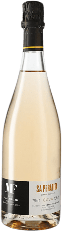 15,95 € Free Shipping | Rosé sparkling Martín Faixó Perafita Rosat Brut Nature D.O. Cava Spain Bottle 75 cl