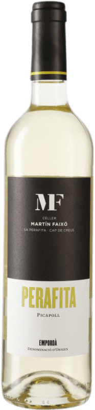 10,95 € Бесплатная доставка | Белое вино Martín Faixó Perafita D.O. Empordà Каталония Испания Picapoll бутылка 75 cl