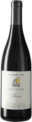 29,95 € Spedizione Gratuita | Vino rosso Clos Marie Pic Saint Loup Cuvée Simon A.O.C. Côtes du Roussillon Linguadoca-Rossiglione Francia Grenache Bottiglia 75 cl