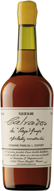 152,95 € Envio grátis | Calvados Domaine Dupont Plus I.G.P. Calvados Pays d'Auge França 20 Anos Garrafa 70 cl