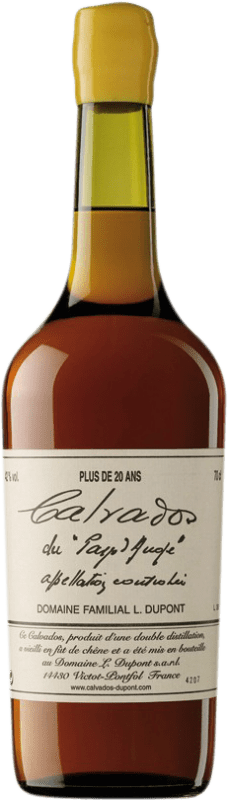 145,95 € Kostenloser Versand | Calvados Dupont Plus I.G.P. Calvados Pays d'Auge Frankreich 20 Jahre Flasche 70 cl