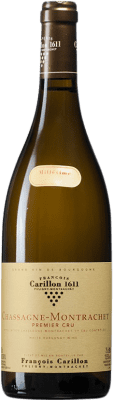 79,95 € Бесплатная доставка | Белое вино François Carillon Premier Cru A.O.C. Chassagne-Montrachet Бургундия Франция Chardonnay бутылка 75 cl