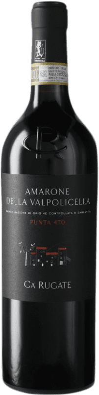 48,95 € Free Shipping | Red wine Cà Rugate Punta Tolotti D.O.C.G. Amarone della Valpolicella Italy Corvina, Rondinella, Corvinone Bottle 75 cl