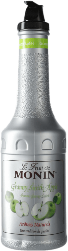 26,95 € Envio grátis | Puré de Fruta para Cocktail Monin França 70 cl Granny Smith Apple — Maçã Granny Smith, Pomme Verte — Maçã Verde