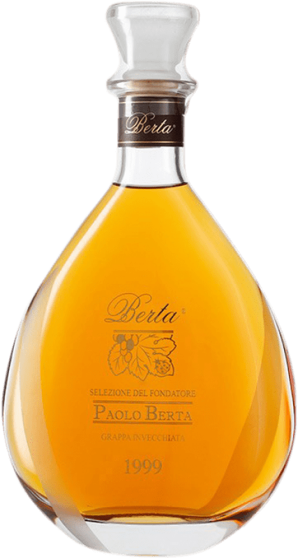 217,95 € Spedizione Gratuita | Grappa Berta R.D.F. D.O.C. Piedmont Piemonte Italia Bottiglia 70 cl