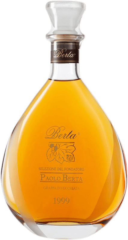 207,95 € Spedizione Gratuita | Grappa Berta R.D.F. D.O.C. Piedmont Piemonte Italia Bottiglia 70 cl