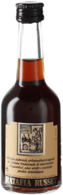 2,95 € Spedizione Gratuita | Liquori Cal Russet Ratafia Catalogna Spagna Bottiglia Miniatura 5 cl