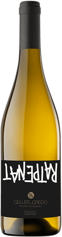 24,95 € Free Shipping | White wine Credo Ratpenat D.O. Penedès Catalonia Spain Macabeo Bottle 75 cl