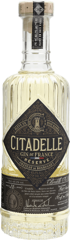 56,95 € Spedizione Gratuita | Gin Citadelle Gin Riserva Francia Bottiglia 70 cl